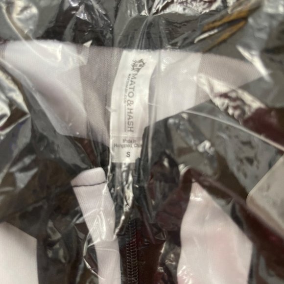 Mato & Hash Women's Small Quarter-Zip Referee Short Sleeve Shirt New Football - Picture 4 of 5